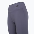 Legginsy treningowe damskie 4F Solar Punk FNK F404 denim 3