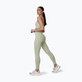 Legginsy treningowe damskie 4F Solar Punk FNK F399 light green allover 4
