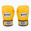 Rękawice bokserskie WINDY Classic Synthetic Leather yellow 2