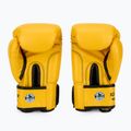 Rękawice bokserskie WINDY Classic Synthetic Leather yellow 3
