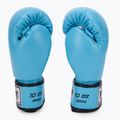 Rękawice bokserskie WINDY Classic Synthetic Leather sky blue 4