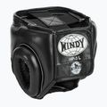 Kask bokserski WINDY Genuine Leather black 3