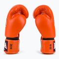 Rękawice bokserskie RAJA BOXING Single Standard Genuine Leather orange 4