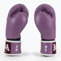 Rękawice bokserskie RAJA BOXING Single Standard Genuine Leather purple 4