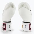 Rękawice bokserskie RAJA BOXING Single Standard Genuine Leather white 4