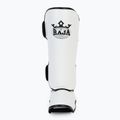 Ochraniacze piszczeli i stóp RAJA BOXING Lightweight Shin Guards Semi Leather white 4