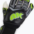 Rękawice bramkarskie 4keepers Force V-1.20 Black Edition RF czarny/biały/żółty 3
