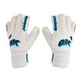 Rękawice bramkarskie 4keepers Champ Aq Contact V RF biały/niebieski