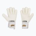 Rękawice bramkarskie dziecięce 4keepers Champ Gold V RF biały/złoty 2