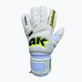 Rękawice bramkarskie 4keepers Champ Carbo V HB biały/żółty 4