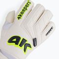 Rękawice bramkarskie 4keepers Champ Carbo V HB biały/żółty 3