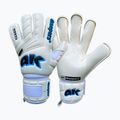Rękawice bramkarskie dziecięce 4keepers Champ Aq Contact V HB biały/niebieski 6