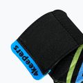 Rękawice bramkarskie dziecięce 4keepers Evo Amson NC czarny/biały/ żółty/niebieski 7