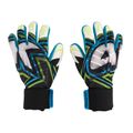 Rękawice bramkarskie dziecięce 4keepers Evo Amson NC czarny/biały/ żółty/niebieski