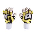 Rękawice bramkarskie dziecięce 4keepers Evo Trago NC biały/czarny/żółty