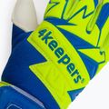 Rękawice bramkarskie dziecięce 4keepers Equip Breeze NC Jr niebieski/zielony 3