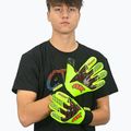 Rękawice bramkarskie dziecięce 4keepers Elite Venom NC Jr seledyn 7