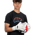 Rękawice bramkarskie dziecięce 4keepers Champ VII RF2G Jr black/white 6
