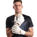 Rękawice bramkarskie dziecięce 4keepers Champ VII RF2G Jr gold/white 6