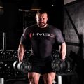 Hantel HMS HPC 1 szt. 45 kg black 8