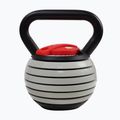 Kettlebell regulowany HMS KR40 szary/czarny