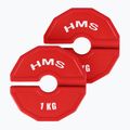 Obciążenie na sprzęt typu nakładka HMS TSN100 2 x 1 kg red