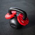 Obciążenie na sprzęt typu nakładka HMS TSN100 2 x 1 kg red 6