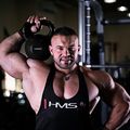 Kettlebell HMS KNV12 12kg czarny 4