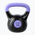 Kettlebell HMS KPC04 4 kg black/purple