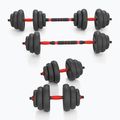 Zestaw ciężarów HMS SGN120 Pro Set 6W1 20 kg czarny/czerwony 5