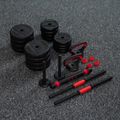 Zestaw ciężarów HMS SGN140 Pro Set 6w1 40 kg 3