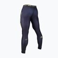 Legginsy treningowe męskie MANTO Alpha czarny 2