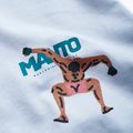 Koszulka męska MANTO Stomp biały 3