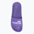 Klapki damskie Kubota Basic purpurowy 6