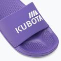 Klapki damskie Kubota Basic purpurowy 7