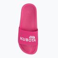 Klapki damskie Kubota Basic fuksjowy 6