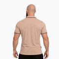 Koszulka polo męska Octagon Legion Tipped Small Logo 3D Polo beige 2