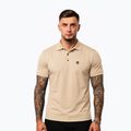 Koszulka polo męska Octagon Legion Small Logo 3D Polo beige