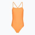 Strój pływacki jednoczęściowy damski Clap Dwuwarstwowy Wiązany summer orange