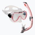 Zestaw do nurkowania dziecięcy AQUA-SPEED Enzo + Evo 2022 różowy