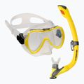 Zestaw do nurkowania dziecięcy AQUA-SPEED Enzo + Evo 2022 żółty
