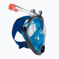 Maska pełnotwarzowa do snorkelingu AQUA-SPEED Spectra 2.0 szara/niebieska