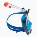 Maska pełnotwarzowa do snorkelingu AQUA-SPEED Spectra 2.0 szara/niebieska 3