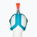 Maska pełnotwarzowa do snorkelingu AQUA-SPEED Spectra 2.0 szara/turkusowa 3