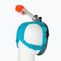 Maska pełnotwarzowa do snorkelingu AQUA-SPEED Spectra 2.0 szara/turkusowa 4