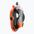 Maska pełnotwarzowa do snorkelingu AQUA-SPEED Spectra 2.0 czarna/pomarańczowa 6