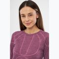 Bluza termoaktywna damska Viking Lan Pro claret/light pink 4