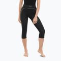 Spodnie termoaktywne damskie Viking Etna 2.0 3/4 black/purple