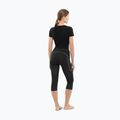 Spodnie termoaktywne damskie Viking Etna 2.0 3/4 black/purple 3