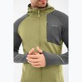 Bluza trekkingowa męska Viking Birger Hoodie olive/dark grey 4